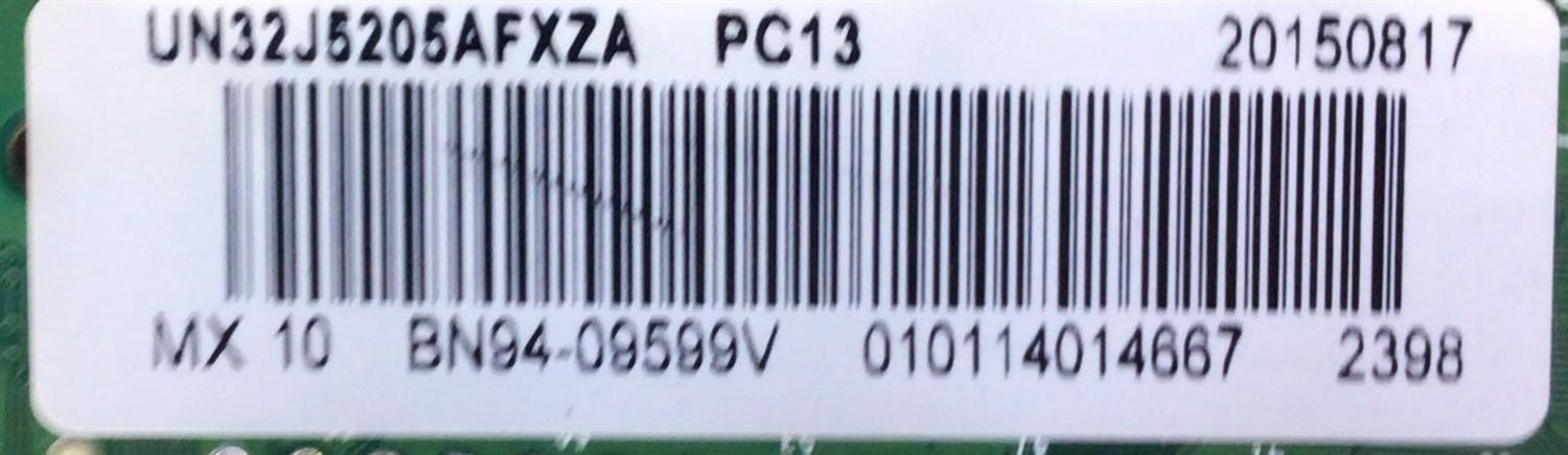 KIT DE TARJETAS PARA TV SAMSUNG / MAIN BN94-09599V / BN41-02360B / BN97-09523B / BN9409599V / T-CON 44-9771080O / 47-6021043 / 2015-04-2444-9771080OB05401A6383 / PANEL JJ032BGE-R1-RR01 / DISPLAY HV320FHB-N10 / MODELO UN32J5205AFXZA LS03 - Imagen 5